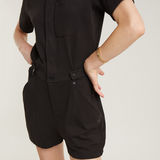 G-STAR Outlet Track Playsuit Black