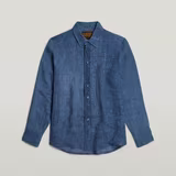 G-STAR Outlet GSRR Gauze Shirt Dark blue