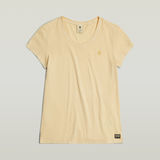 G-STAR Outlet Overdyed Eyben Slim Top 2.0 Yellow
