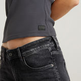 G-STAR Outlet Racerback Ribbed Slim Tank Top Grey