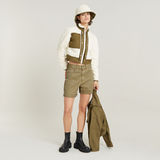 G-STAR Outlet Loose 5 Pocket Shorts Green