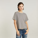 G-STAR Outlet Stripe Boxy Top Multi color