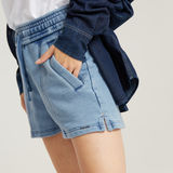 G-STAR Outlet Overdyed Sweat Shorts Light blue