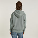 G-STAR Outlet Premium Core 2.1 Zip Thru Hoodie Grey