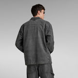 G-STAR Outlet Premium Shanorak Denim Zip Grey