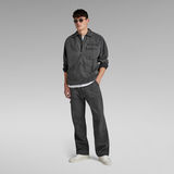 G-STAR Outlet Premium Shanorak Denim Zip Grey
