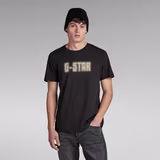 G-STAR Outlet Camiseta Dotted Negro