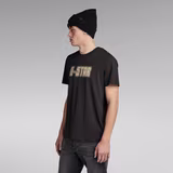 G-STAR Outlet Camiseta Dotted Negro