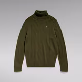 G-STAR Outlet Structure Turtle Knitted Sweater Green