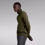 G-STAR Outlet Structure Turtle Knitted Sweater Green