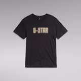 G-STAR Outlet Camiseta Dotted Negro