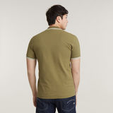 G-STAR Outlet Dunda Slim Stripe Polo Green