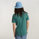 G-STAR Outlet Dunda Slim Stripe Polo Green