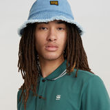 G-STAR Outlet Dunda Slim Stripe Polo Green