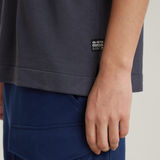 G-STAR Outlet Polo Knitted Gris