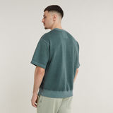 G-STAR Outlet Sudadera Overdyed Loose Verde