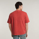 G-STAR Outlet Overdyed Destroyed Boxy T-Shirt Pink