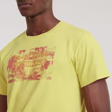 G-STAR Outlet Framed Palm Originals T-Shirt Green