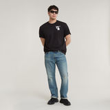 G-STAR Outlet Industry Back Graphic Boxy T-Shirt Black