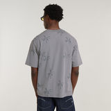 G-STAR Outlet Musa Palm Allover Print Boxy T-Shirt Multi color
