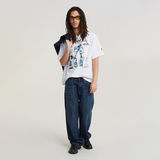 G-STAR Outlet Modelkit Print Boxy T-Shirt Other
