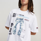 G-STAR Outlet Modelkit Print Boxy T-Shirt Other