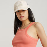 G-STAR Outlet Slim Ribbed Tank Dress Pink