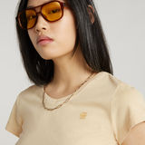 G-STAR Outlet Overdyed Eyben Slim Top 2.0 Yellow