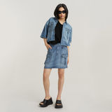G-STAR Outlet Riveted Loose Top Black