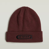 G-STAR Outlet Originals Artwork Long Beanie Red