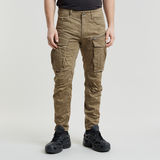 G-STAR Outlet Rovic Zip 3D Regular Tapered Pants Beige