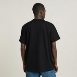 G-STAR Outlet Unisex Graphic Script Loose T-Shirt Black