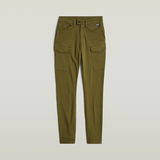 G-STAR Outlet Blossite G-Shape Army High Skinny Pants Green