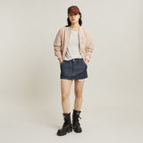 G-STAR Outlet Bomber Padded Jacket Pink