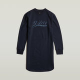 G-STAR Outlet Vestido GS Crew Sweat Azul oscuro