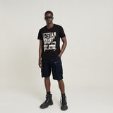G-STAR Outlet Underground Graphic T-Shirt Black