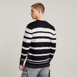 G-STAR Outlet Jersey Irregular Stripe Knitted Multi color