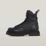 G-STAR Outlet W Benson Leather Exclusive Boots Black