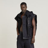 G-STAR Outlet BB Hooded Vest Unisex Dark blue