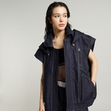 G-STAR Outlet BB Hooded Vest Unisex Dark blue