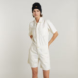 G-STAR Outlet Painter Short Overall White