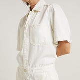 G-STAR Outlet Painter Short Overall White