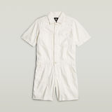 G-STAR Outlet Painter Short Overall White