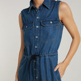 G-STAR Outlet Soft Utility Jumpsuit Medium blue