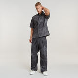 G-STAR Outlet Palm Pleated Denim Pants Grey