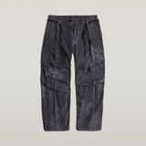 G-STAR Outlet Palm Pleated Denim Pants Grey