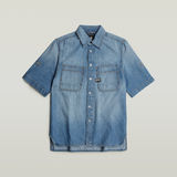 G-STAR Outlet Slanted Double Pocket Regular Shirt Light blue