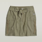 G-STAR Outlet Cargo Belted Skirt Green