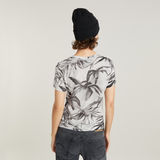 G-STAR Outlet Palm Tree Allover Top Multi color