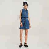 G-STAR Outlet Soft Cargo Dress Medium blue
